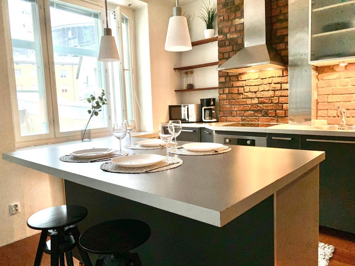 City Home Finland Ratina - Spacious Studio With Own Sauna And Great Location Next To Uros Live Arena Tampere Buitenkant foto
